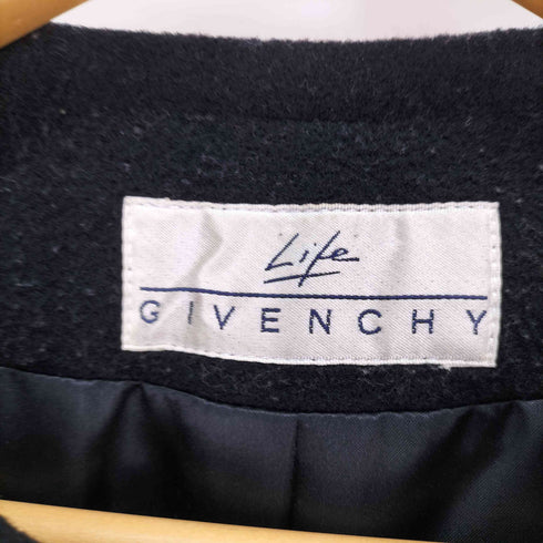 ジバンシィ GIVENCHY LIFE/ ノーカラー フレア ハーフコート レディース JPN:7号