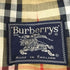 バーバリーズ BURBERRYS MADE IN ENGLAND 裏地ノバチェック 比翼 ステンカラーコート メンズ