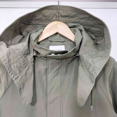 ビューティーアンドユースユナイテッドアローズ BEAUTY & YOUTH UNITED ARROWS グログランフードマウンテンパーカー -2WAY/撥水加工- レディース JPN:M