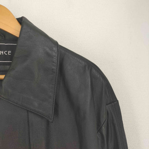 AMBIENCE アンビエンス レザーロングコート メンズ import:S
