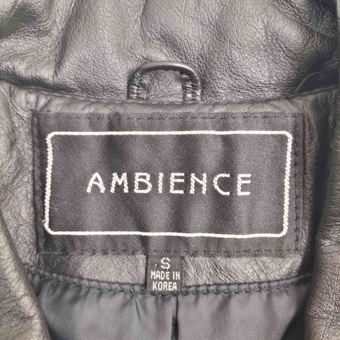 AMBIENCE アンビエンス レザーロングコート メンズ import:S