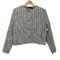 ザラ ZARA ノーカラーツイードジャケット レディース import:M