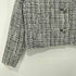 ザラ ZARA ノーカラーツイードジャケット レディース import:M