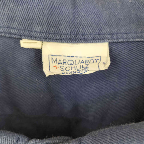 MARQUARDT SCHULZ マーカートシュルツ ドイツ製 コットン プルオーバーシャツ ワンピース レディース 45