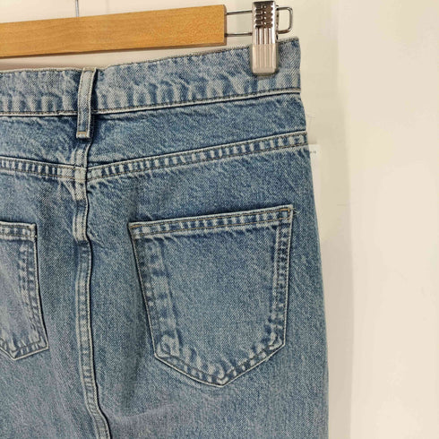 ザラ ZARA スリット アシメトリーデニムスカート レディース JPN:S
