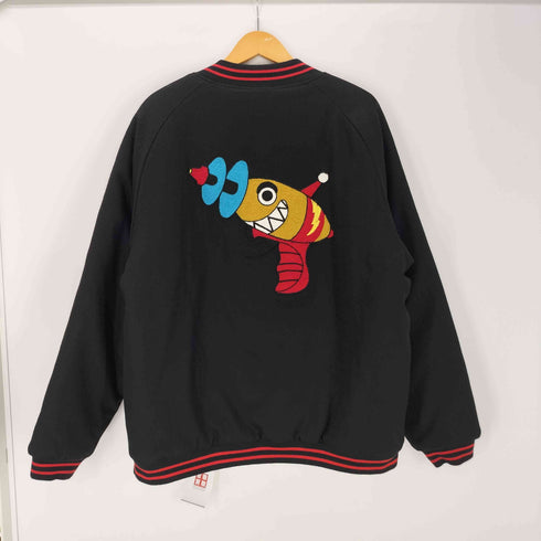 ビリオネアボーイズクラブ Billionaire Boys Club RAYGUN VARSITY JACKET レイガン バーシティ ジャケット スタジャン メンズ JPN:XL