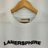 LAMERSPHERE 両面ロゴプリント クルーネック 半袖Tシャツ メンズ JPN:XL