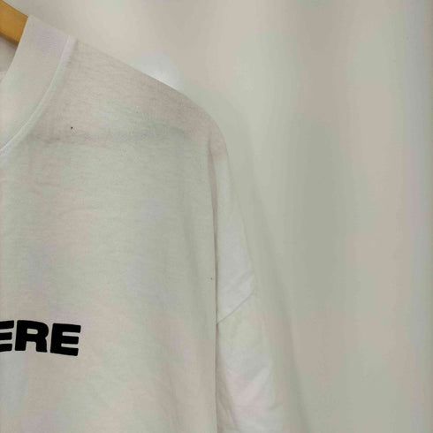 LAMERSPHERE 両面ロゴプリント クルーネック 半袖Tシャツ メンズ JPN:XL