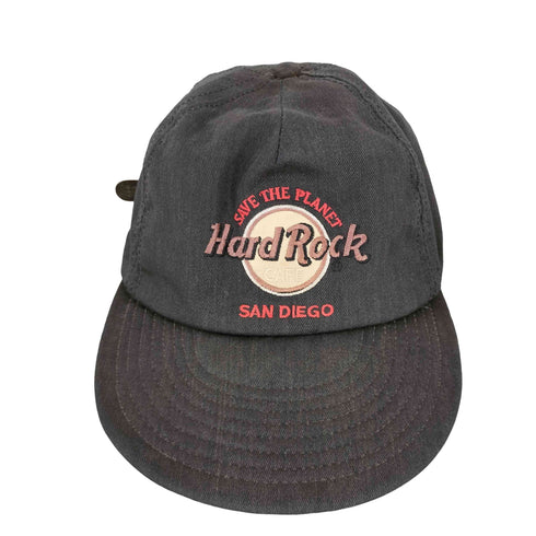 ハードロックカフェ Hard Rock Cafe USA製 SAN DIEGO ストラップバック キャップ 帽子 フェード メンズ