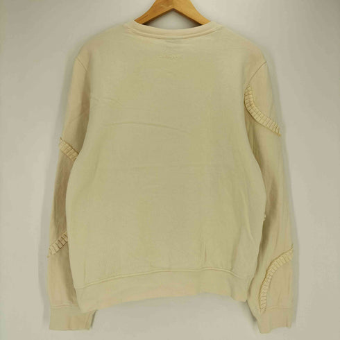 デシグアル Desigual Tapes Pleated Detail Pink Sweater プリーツ リボン スウェット シャツ レディース import:L