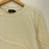 デシグアル Desigual Tapes Pleated Detail Pink Sweater プリーツ リボン スウェット シャツ レディース import:L