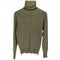 ジョンスメドレー JOHN SMEDLEY 英国製 ウール100% ハイネック ボーダー 長袖カットソー レディース import:XS