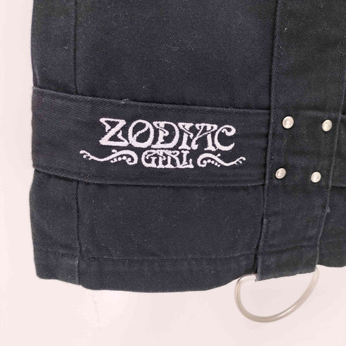 ZODIAC Y2K スタッズ デザイン ミニスカート レディース 160