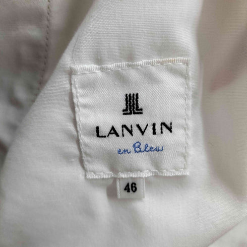 ランバンオンブルー LANVIN en Bleu ストレッチ 2タック チノ メンズ 46