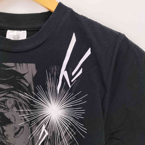 キャラクタープリントクルーネックTシャツ メンズ