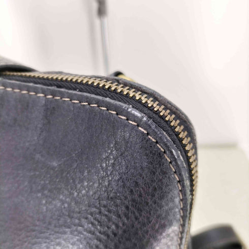 IO PELLE イタリア製 瓶型押し 3WAY レザーリュック レディース