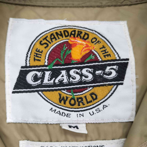 class-5 USA製 ダウンベスト メンズ import:M
