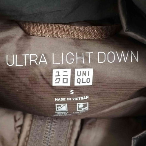 ユニクロ UNIQLO ウルトラライトダウンロングコート レディース JPN:S
