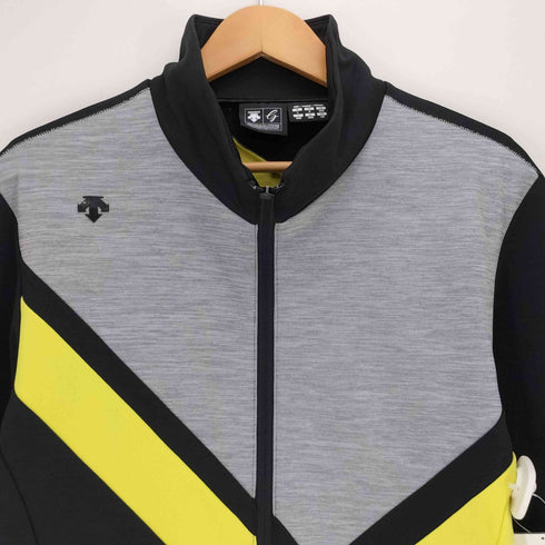 デサント descente エアシーマー カッティング 裏起毛 ジップアップ ジャケット メンズ JPN:L
