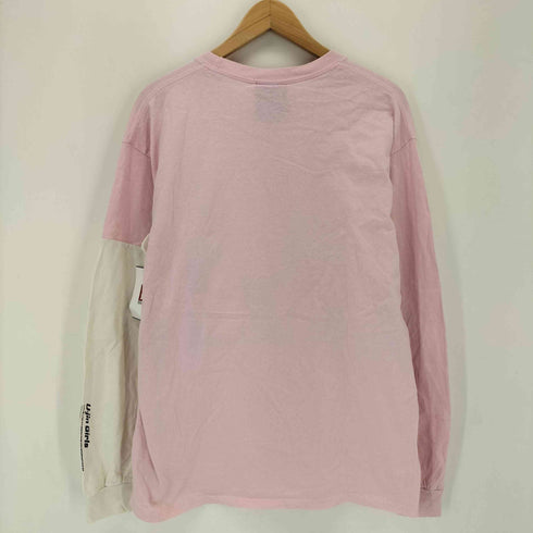 アキバ感電デンキ U-JIN GIRLS キャラクタープリント ロングスリーブTシャツ メンズ JPN:L