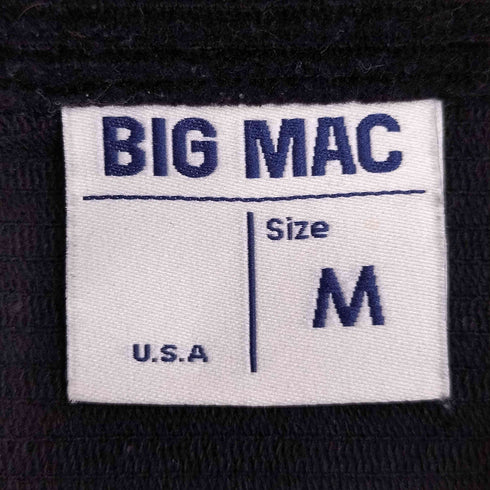ビッグマック BIG MAC フロントダブルフラップポケット 太畝 長袖コーデュロイシャツ メンズ import:M