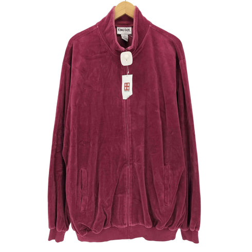 キングサイズ KINGSIZE ベロアトラックジャケット ジャージ メンズ import:XL