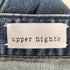 アッパーハイツ upper hights THE H-RISE STELLA ハイライズアンクルスリムテーパードデニム レディース 24