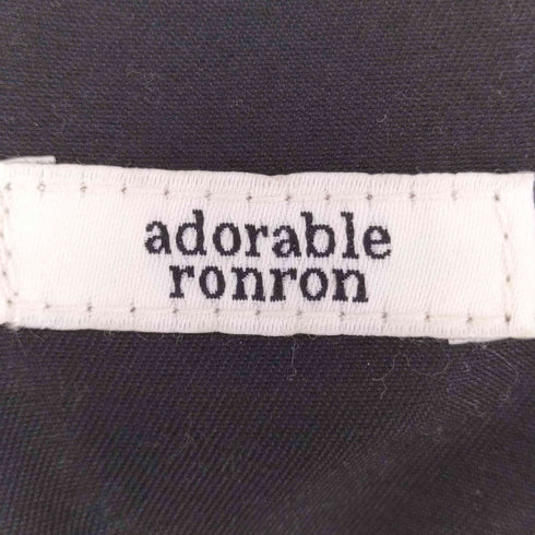 ronron MINIMAL LIGHT BACKPACK BLACK DOT レディース