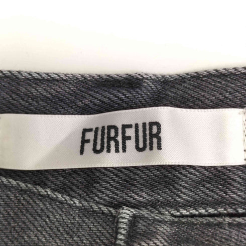 ファーファー furfur スタッズカーブデニムパンツ レディース ONE SIZE