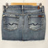 7 For All Mankind セブンフォーオールマンカインド USA製 デニムミニスカート Y2K レディース 27