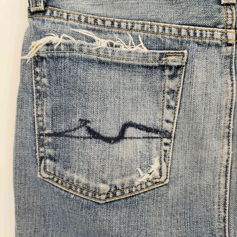 7 For All Mankind セブンフォーオールマンカインド USA製 デニムミニスカート Y2K レディース 27