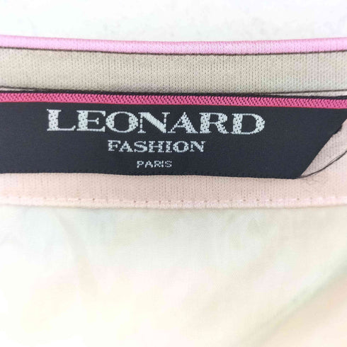 レオナール LEONARD コットン100 フラワープリント スカート レディース 73