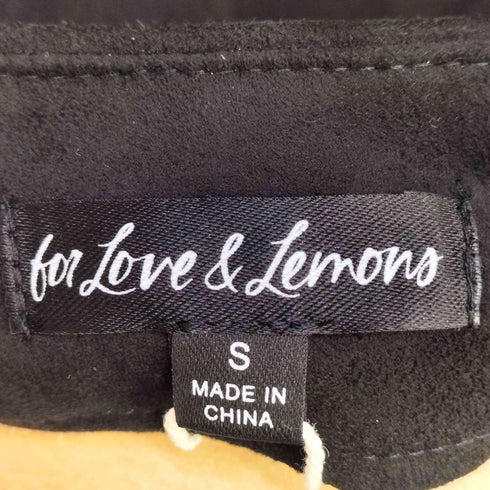 For Love & Lemons フォーラブアンドレモン バタフライアップリケミニスカート レディース JPN:S