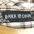 DARK IN LOVE チェック柄 ハート ティアードミニスカート ゴス レディース