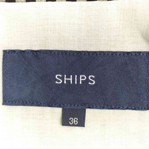 シップス SHIPS ギンガムチェックジャケット レディース JPN:36