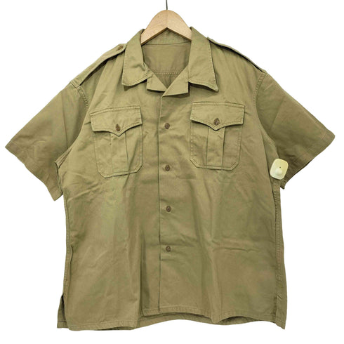 エポレット ミリタリーシャツ 半袖 メンズ EXTRA LARGE