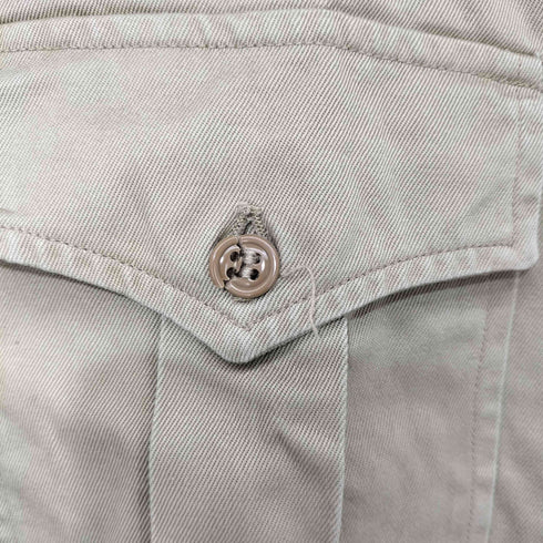 エポレット ミリタリーシャツ 半袖 メンズ EXTRA LARGE