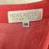 ニナリッチ NINA RICCI ギャザーデザイン 長袖 ワンピース レディース 38