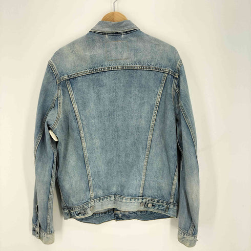 リーバイス Levis PREMIUM 3rd型 レザーパッチ デニム トラッカージャケット メンズ import:M