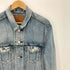 リーバイス Levis PREMIUM 3rd型 レザーパッチ デニム トラッカージャケット メンズ import:M