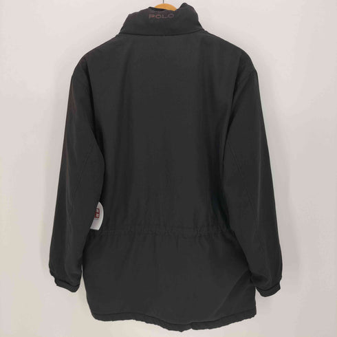 ポロゴルフラルフローレン POLO GOLF RALPH LAUREN POLARTEC 裏地フリース パッカブル フード ジップアップ 比翼 ジャケット メンズ import:L