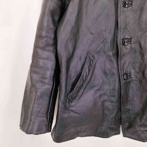 裏地ネル レザー ジャケット メンズ