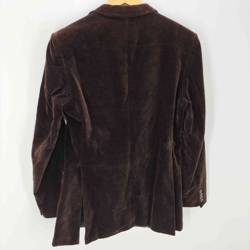 St michael 70s MADE IN FINLAND フィンランド製 euro ベロア テーラード ジャケット メンズ 37-38