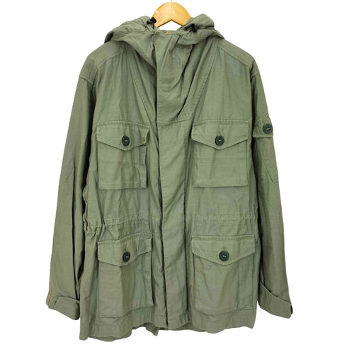 ギャップ Gap 比翼 ミリタリー フィールド ジャケット メンズ import:L