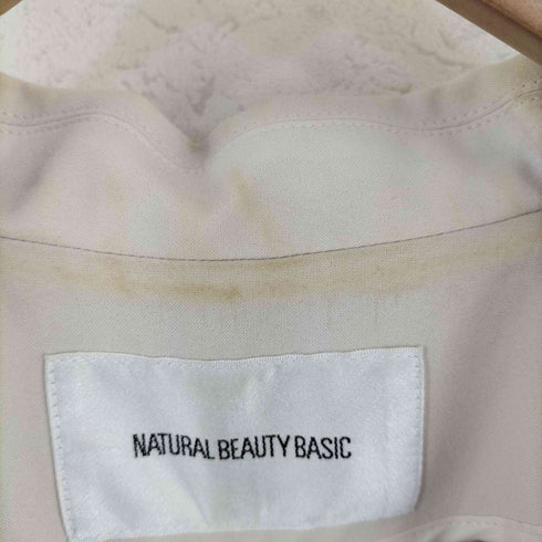 エヌナチュラルビューティーベーシック N.NATURAL BEAUTY BASIC ポリエステル トロトレンチ コート レディース M