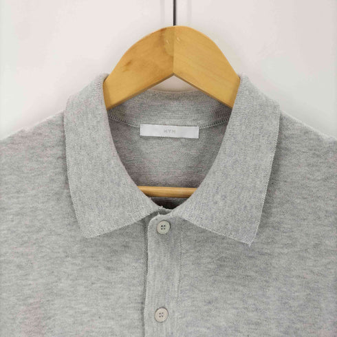 ウィムバイリドム WYM LIDNM T/C BASIC HALF SLEEVE KNIT SHIRT ベーシックハーフスリーブ ニットシャツ メンズ L