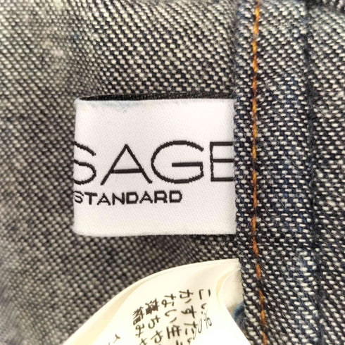 ジャーナルスタンダードレサージュ JOURNAL STANDARD Lessage バンドカラー ロングスリーブ デニムシャツ レディース