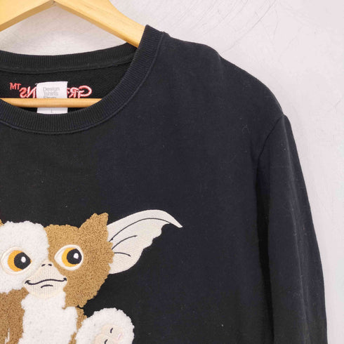 デザインティーシャツストアグラニフ Design Tshirts Store graniph キャラクター刺繍 クルーネックスウェット レディース import:L