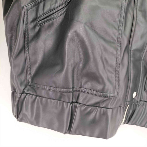 ザラ ZARA フェイクレザー ジャケット レディース US M
