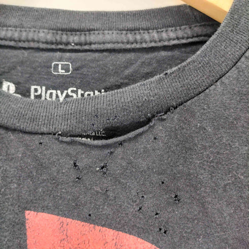 00S ゲームロゴプリントクルーネックTシャツ メンズ import:L